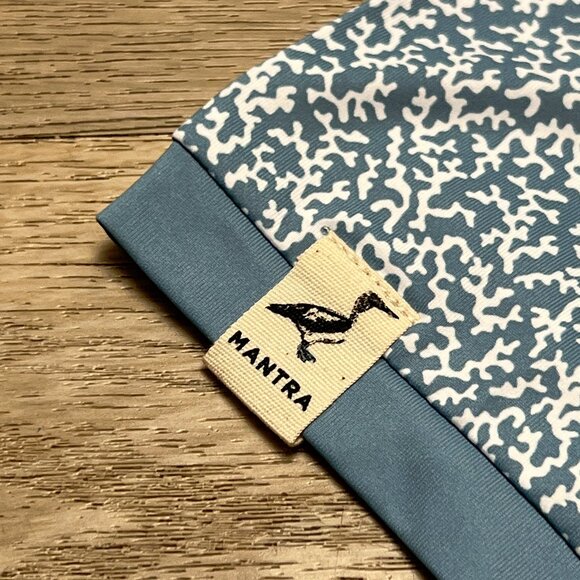 NWT Mantra Polo Shirt Mens Large Blue Catalyst Point Collar Performance Golf NEW - Picture 3 of 9